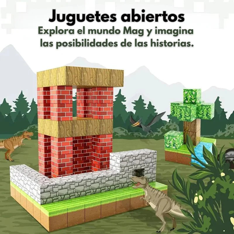 Juego Educativo Montessori de Minecraft – 100 Piezas