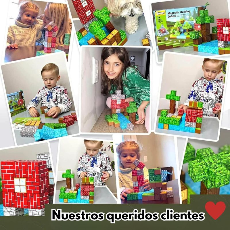 Juego Educativo Montessori de Minecraft – 100 Piezas